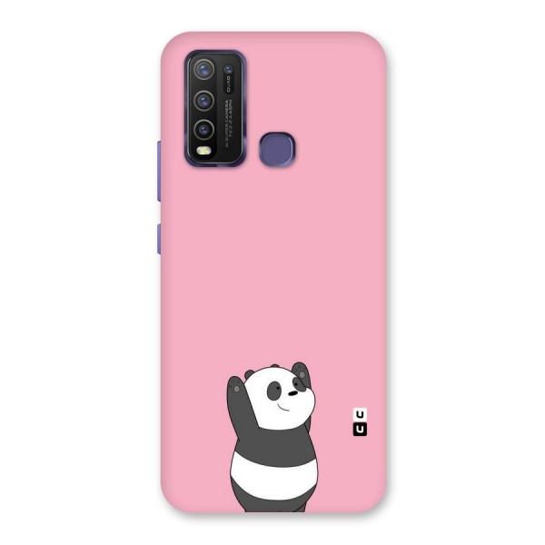 Panda Handsup Back Case for Vivo Y30