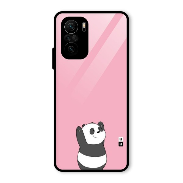 Panda Handsup Glass Back Case for Mi 11x