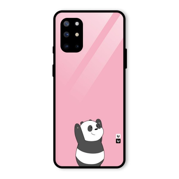 Panda Handsup Glass Back Case for OnePlus 8T