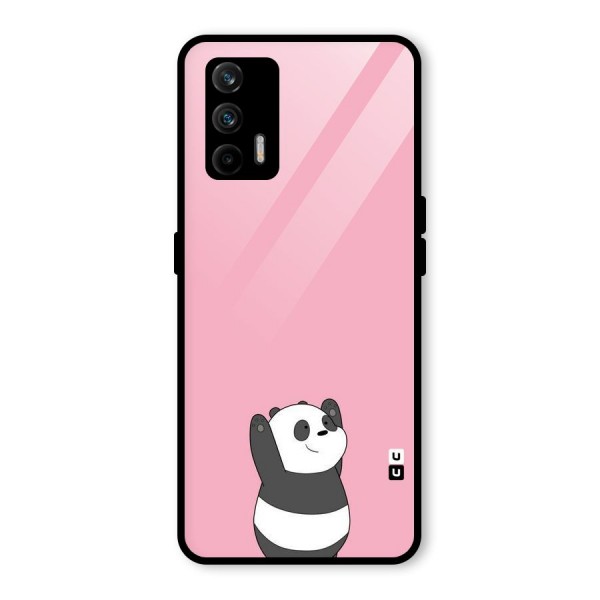 Panda Handsup Glass Back Case for Realme GT 5G