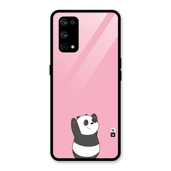 Panda Handsup Glass Back Case for Realme X7 Pro