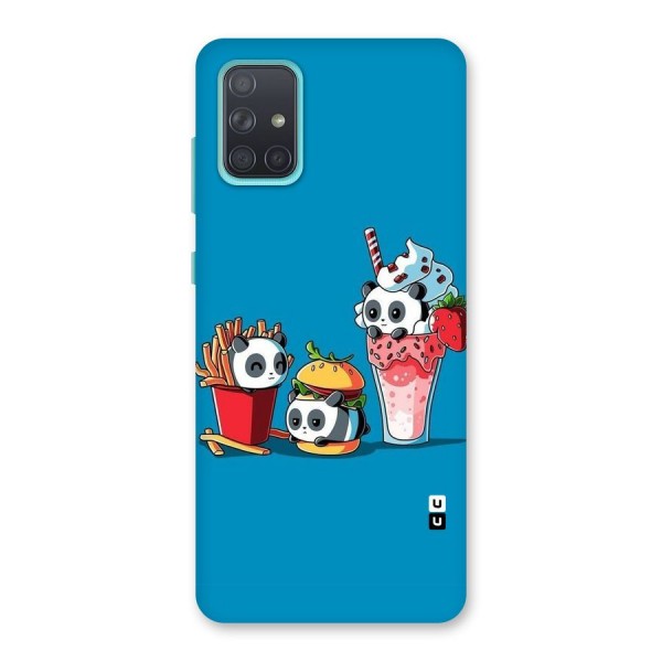 Panda Lazy Back Case for Galaxy A71