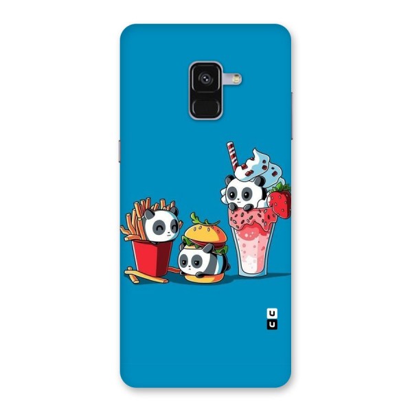 Panda Lazy Back Case for Galaxy A8 Plus