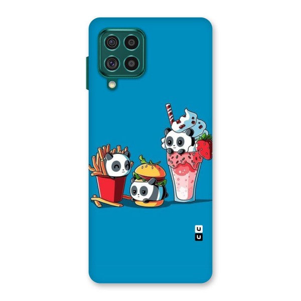 Panda Lazy Back Case for Galaxy F62