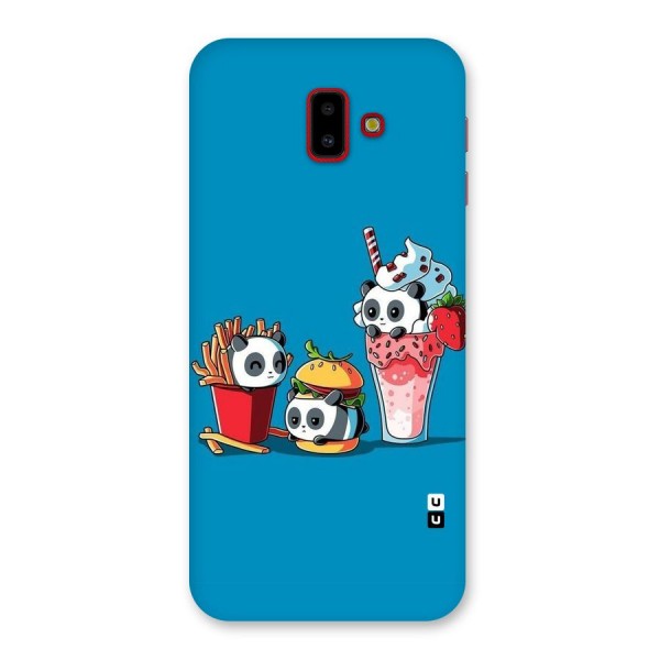 Panda Lazy Back Case for Galaxy J6 Plus