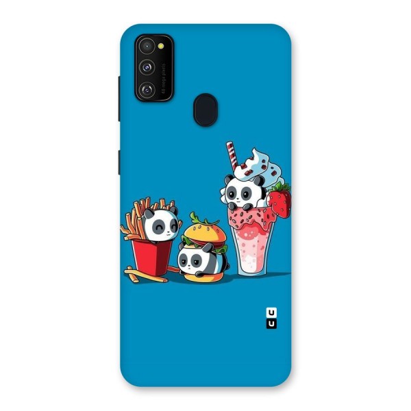 Panda Lazy Back Case for Galaxy M30s