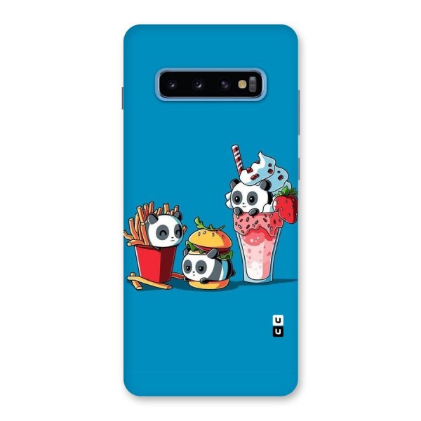 Panda Lazy Back Case for Galaxy S10 Plus