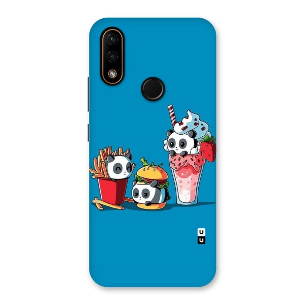 Panda Lazy Back Case for Lenovo A6 Note