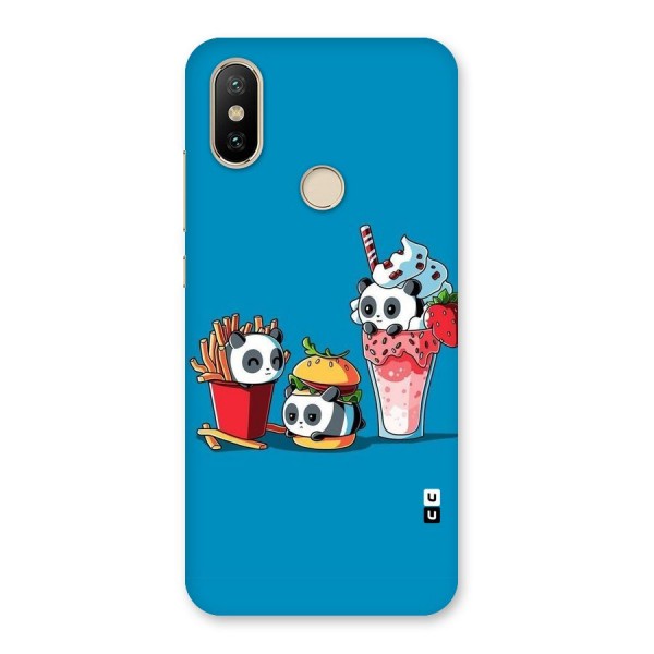 Panda Lazy Back Case for Mi A2