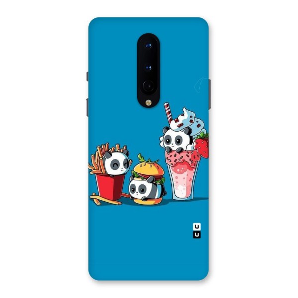 Panda Lazy Back Case for OnePlus 8