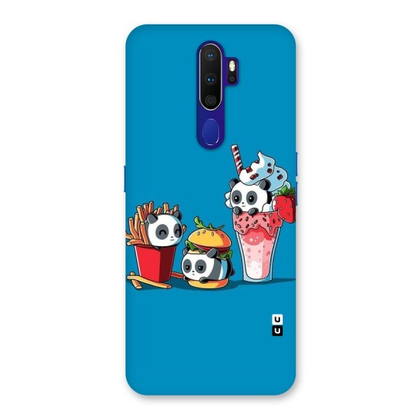 Panda Lazy Back Case for Oppo A9 (2020)