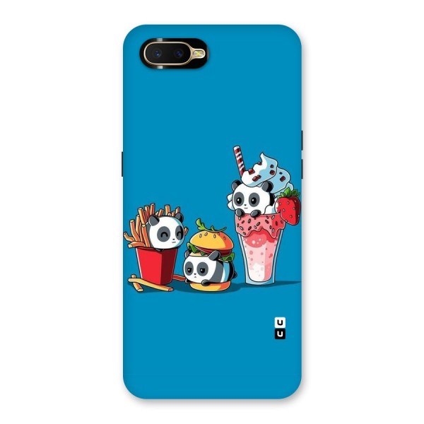 Panda Lazy Back Case for Oppo K1