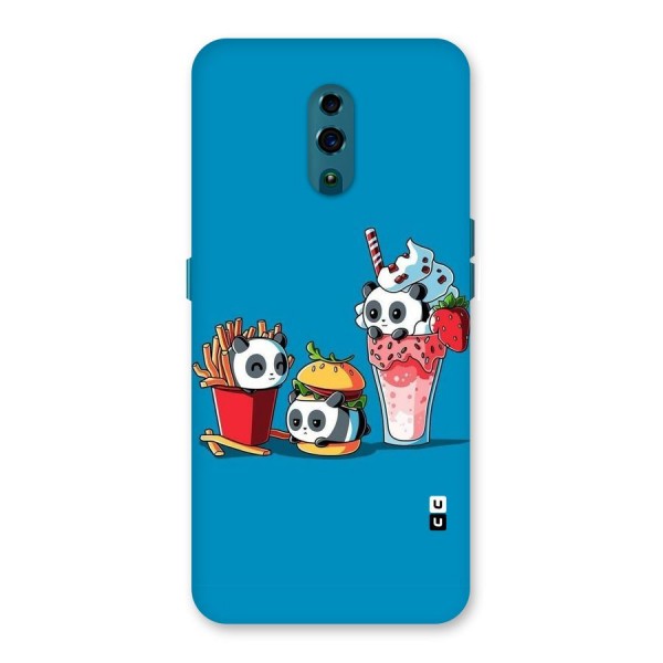 Panda Lazy Back Case for Oppo Reno