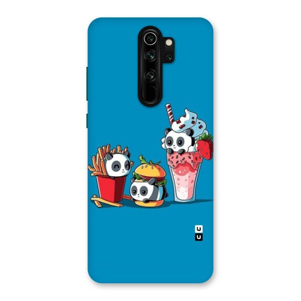 Panda Lazy Back Case for Redmi Note 8 Pro