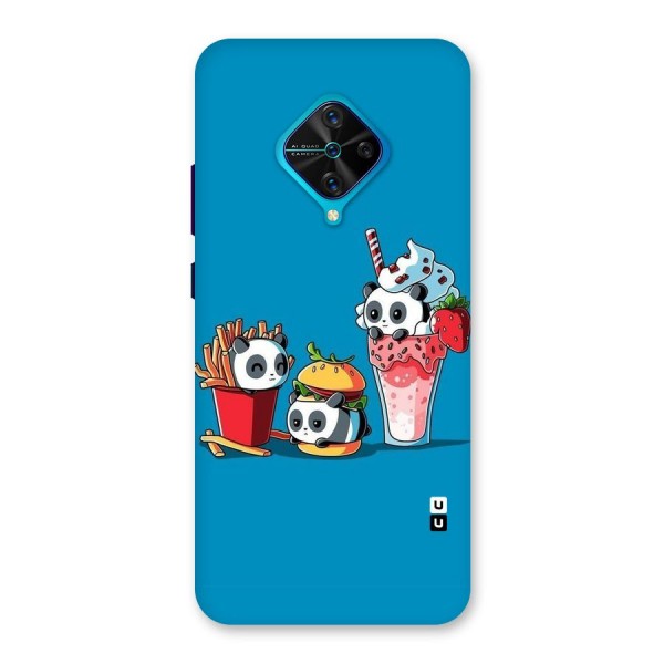 Panda Lazy Back Case for Vivo S1 Pro