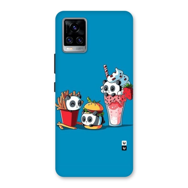 Panda Lazy Back Case for Vivo V20 Pro