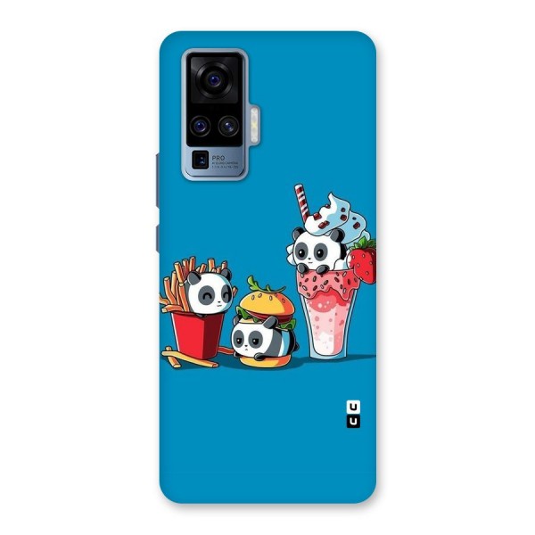 Panda Lazy Back Case for Vivo X50 Pro