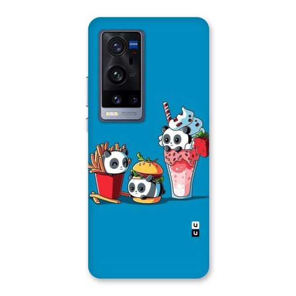 Panda Lazy Back Case for Vivo X60 Pro Plus