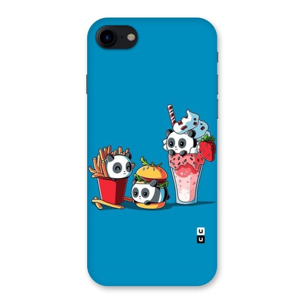 Panda Lazy Back Case for iPhone SE 2020