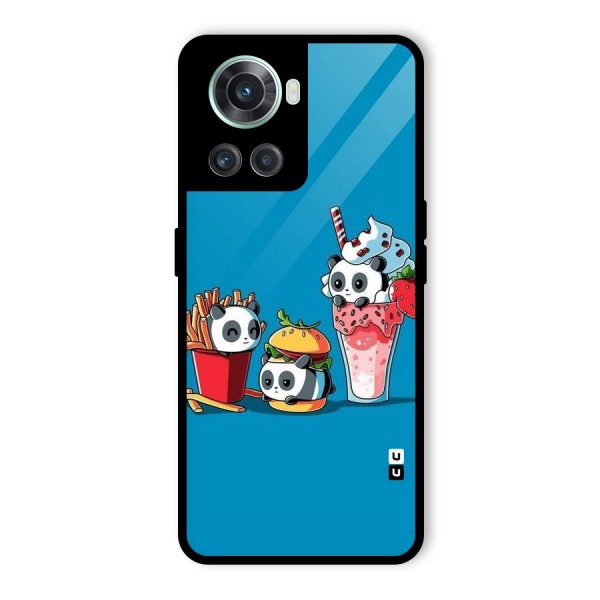 Panda Lazy Glass Back Case for OnePlus 10R