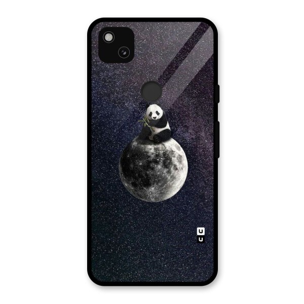 Panda Space Glass Back Case for Google Pixel 4a