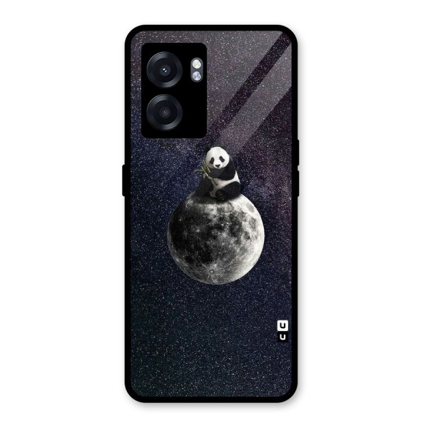 Panda Space Glass Back Case for Oppo K10 (5G)