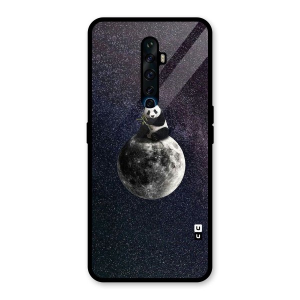 Panda Space Glass Back Case for Oppo Reno2 Z