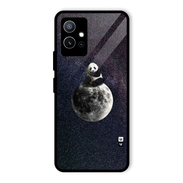 Panda Space Glass Back Case for Vivo T1 5G