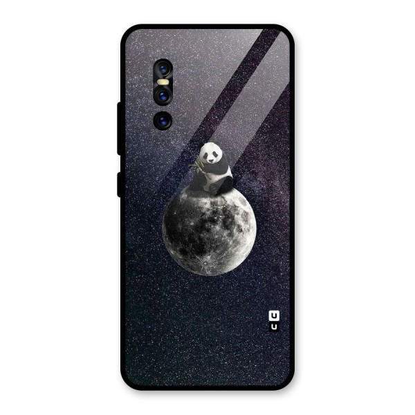 Panda Space Glass Back Case for Vivo V15 Pro