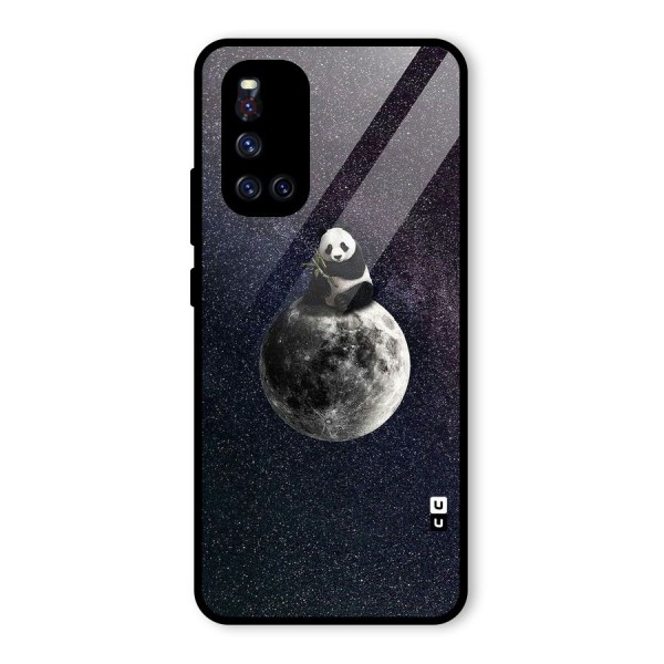 Panda Space Glass Back Case for Vivo V19