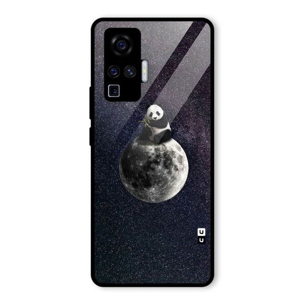 Panda Space Glass Back Case for Vivo X50 Pro