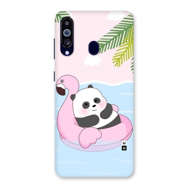 Panda Swim Back Case for Galaxy A60