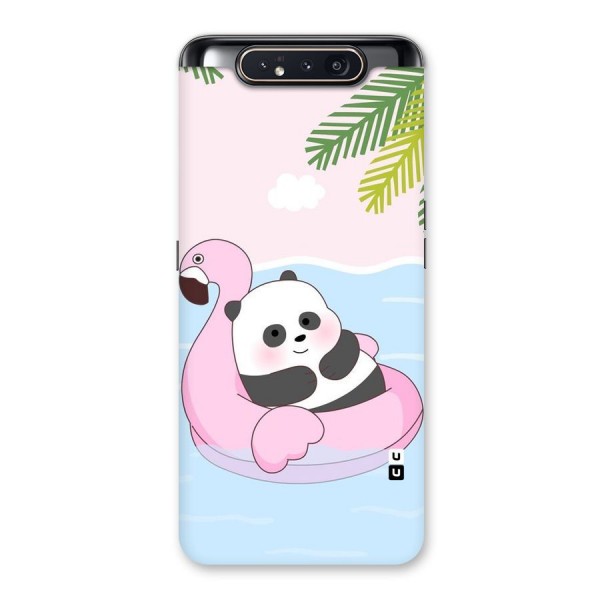 Panda Swim Back Case for Galaxy A80