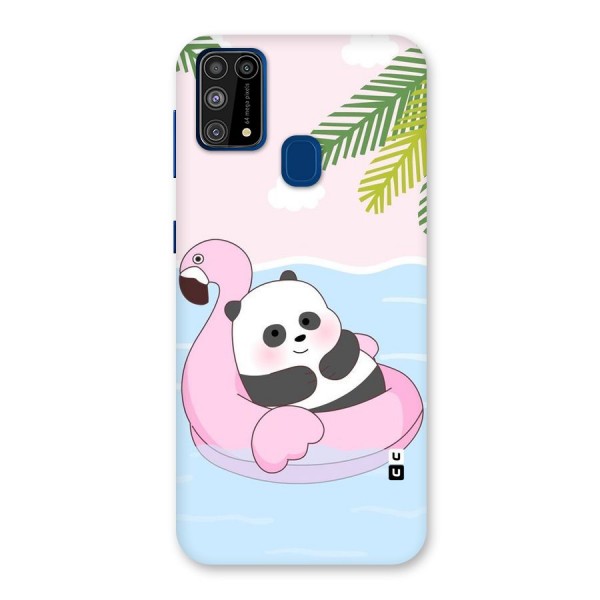 Panda Swim Back Case for Galaxy F41