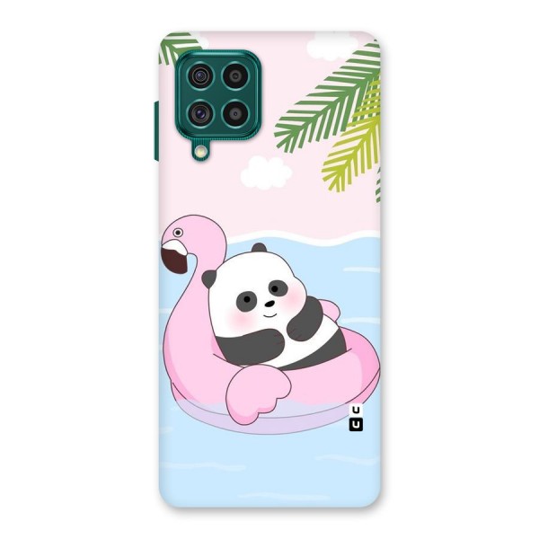 Panda Swim Back Case for Galaxy F62