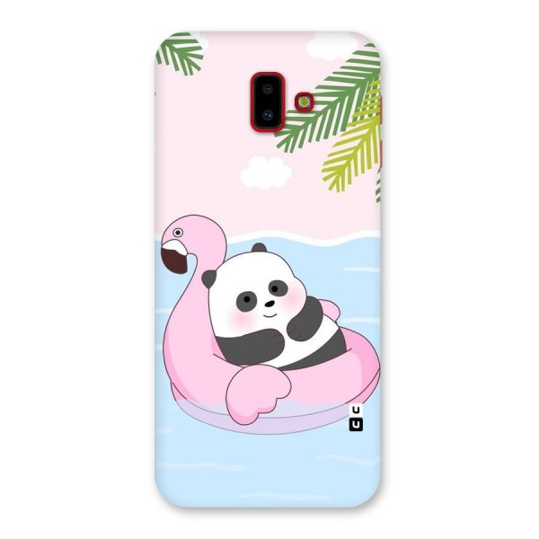 Panda Swim Back Case for Galaxy J6 Plus