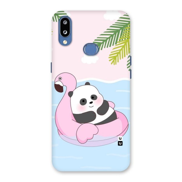 Panda Swim Back Case for Galaxy M01s