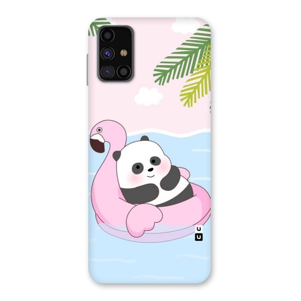 Panda Swim Back Case for Galaxy M31s