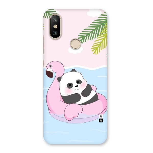 Panda Swim Back Case for Mi A2