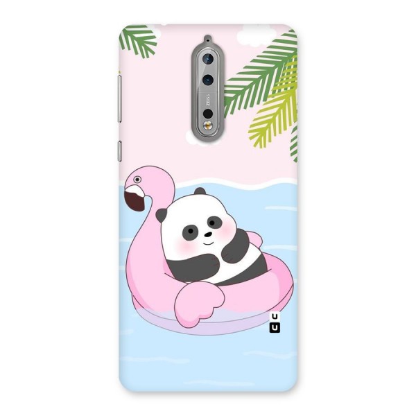 Panda Swim Back Case for Nokia 8