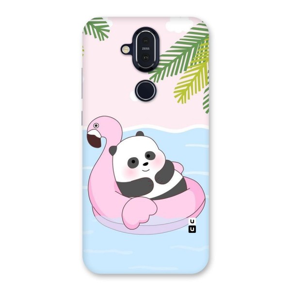 Panda Swim Back Case for Nokia 8.1