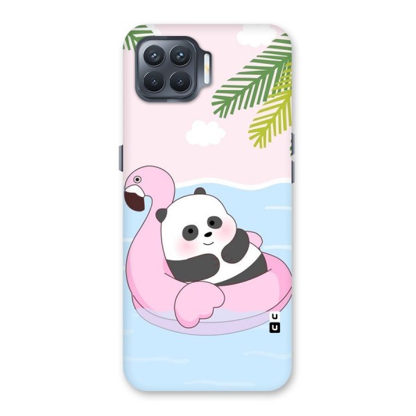 Panda Swim Back Case for Oppo F17 Pro