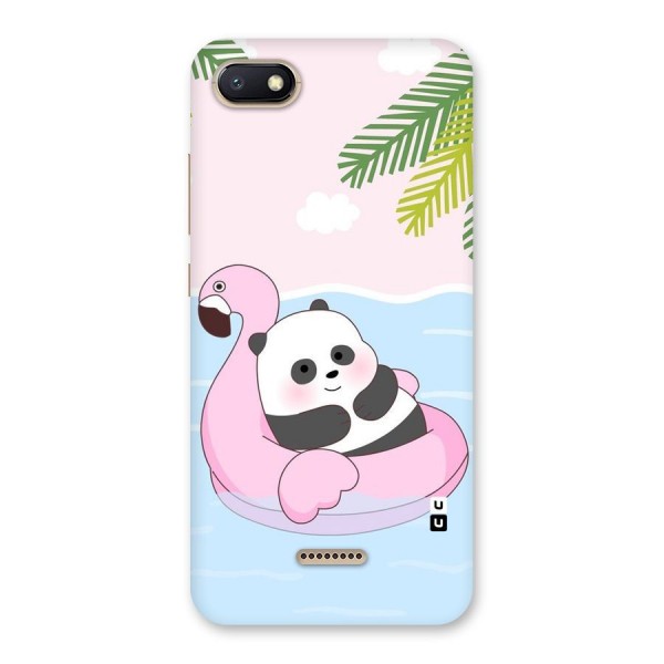 Panda Swim Back Case for Redmi 6A