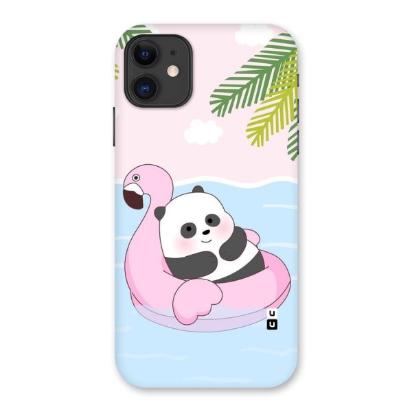 Panda Swim Back Case for iPhone 11