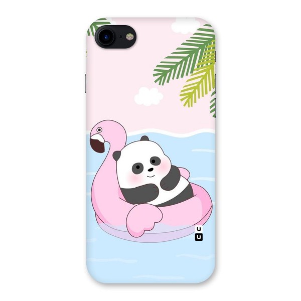 Panda Swim Back Case for iPhone SE 2020