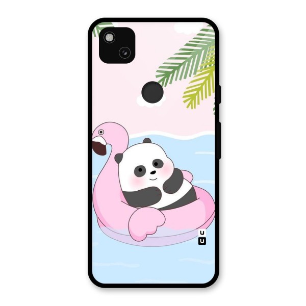 Panda Swim Glass Back Case for Google Pixel 4a