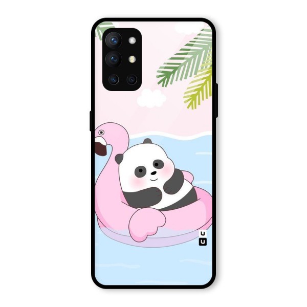 Panda Swim Glass Back Case for OnePlus 9R