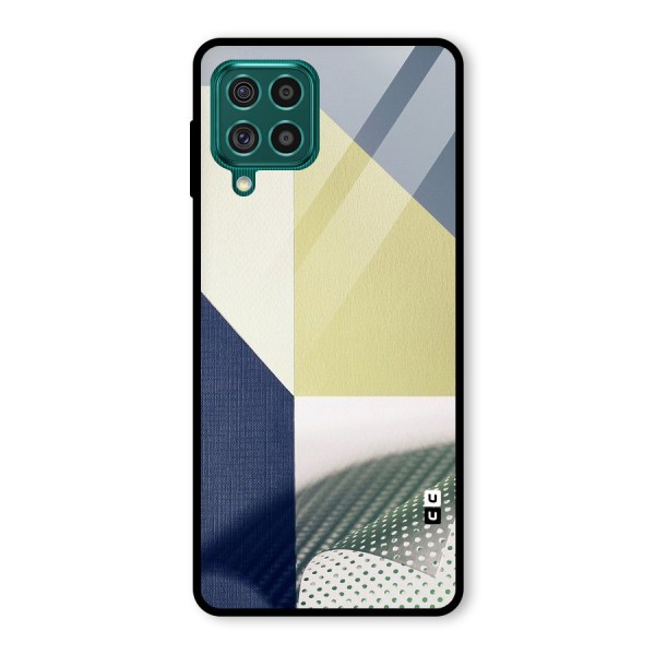 Paper Art Glass Back Case for Galaxy F62