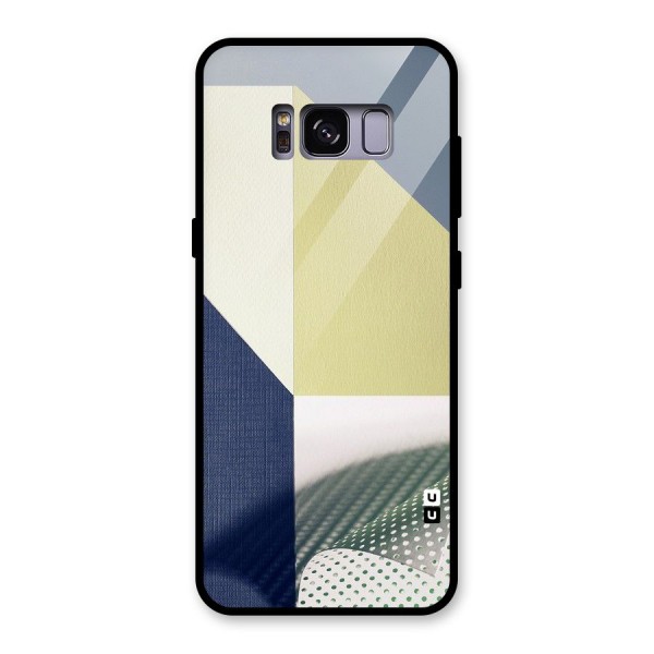 Paper Art Glass Back Case for Galaxy S8