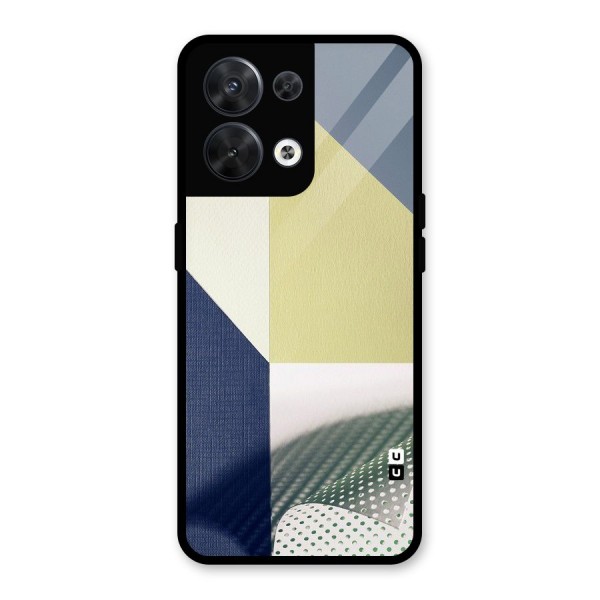 Paper Art Glass Back Case for Oppo Reno8 5G